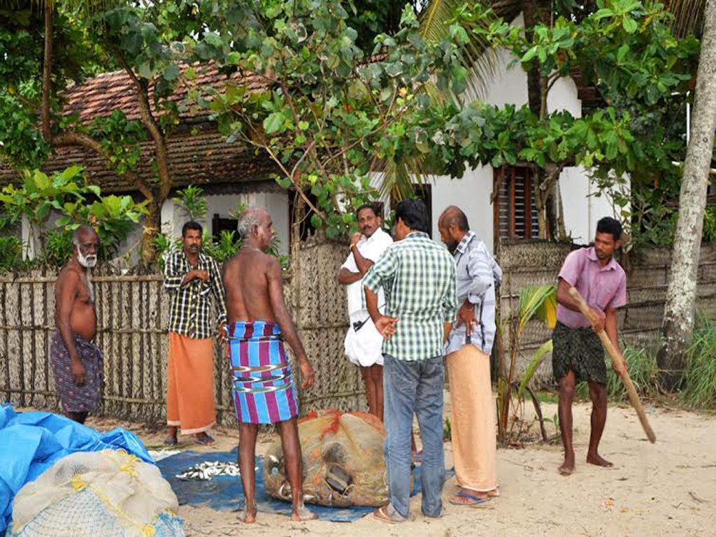 Ferienwohnung Angeo Beach House Alappuzha Exterior foto